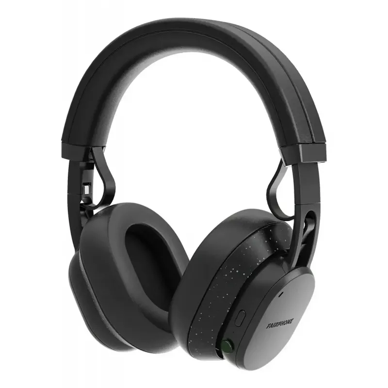 Wireless Headset Fairphone Fairbuds XL — Bluetooth, USB-C, 20–20,000 Hz, 10 m range, Black, 330 g