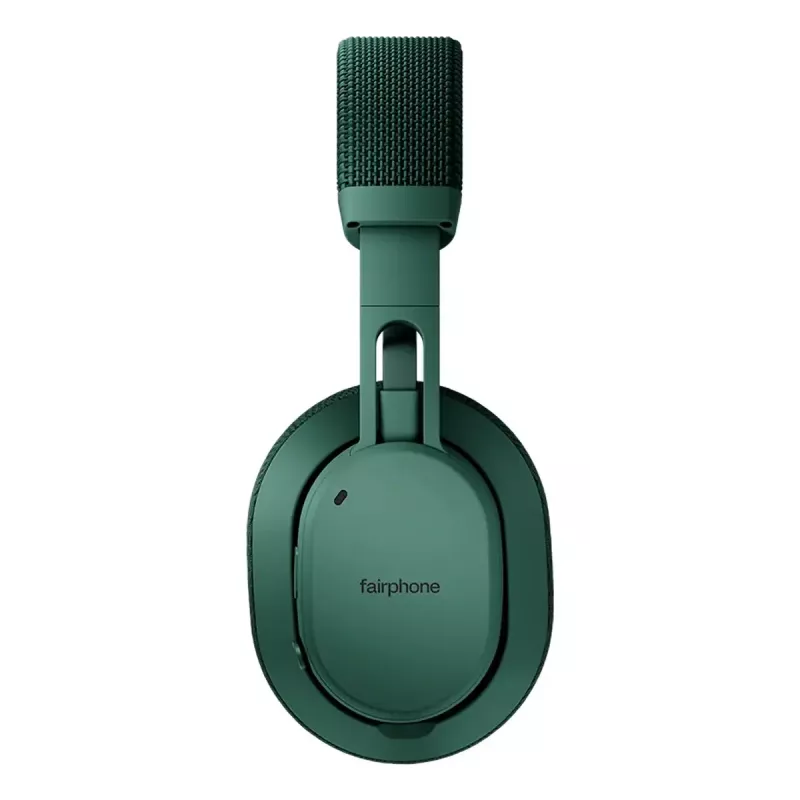 Wireless headband headset Fairphone Fairbuds XL — Bluetooth, USB-C, Calls & Music, 20–20000 Hz, 10 m range, green