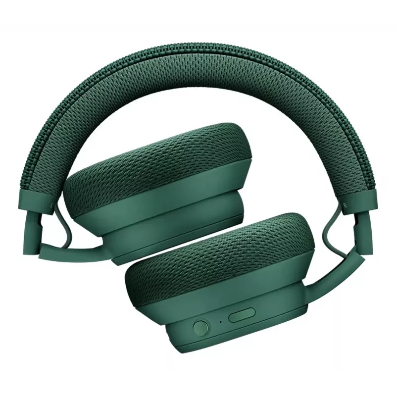 Wireless headband headset Fairphone Fairbuds XL — Bluetooth, USB-C, Calls & Music, 20–20000 Hz, 10 m range, green