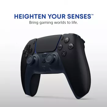 Gamepad Sony DualSense v3 Black — Bluetooth/USB, PS5, built-in battery, USB-C, wired & wireless