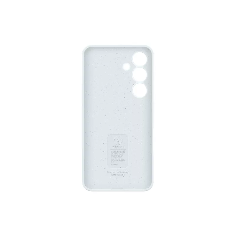 Smartphone silicone cover Samsung Galaxy S24 — White, for 6.2 inch screens