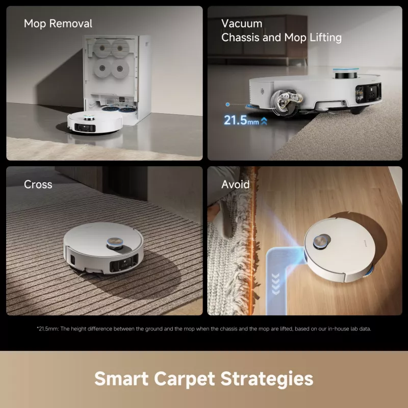Robot vacuum cleaner Dreame Matrix 10 Ultra white