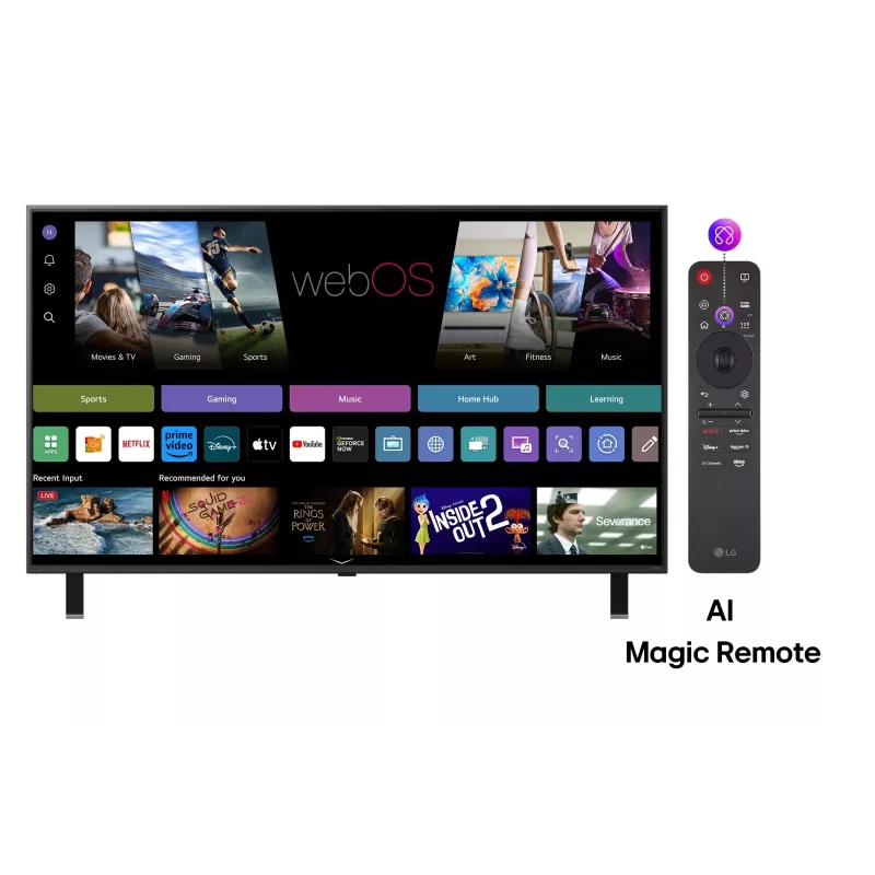 LG QNED AI 86QNED85A3C TV 2.18 m (86 inch) 4K Ultra HD Smart TV Wi-Fi Black