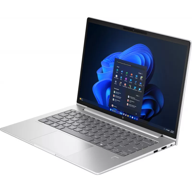 HP EliteBook 6 G1i AI Intel Core Ultra 5 225U Laptop 35.6 cm (14 inch) WUXGA 24 GB DDR5-SDRAM Wi-Fi 7 (802.11be) Windows 11 Pro AI PC Silver