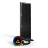 Montech LightFlow ARGB 360 Processor All-in-one liquid cooler 12 cm Black 1 pc(s)