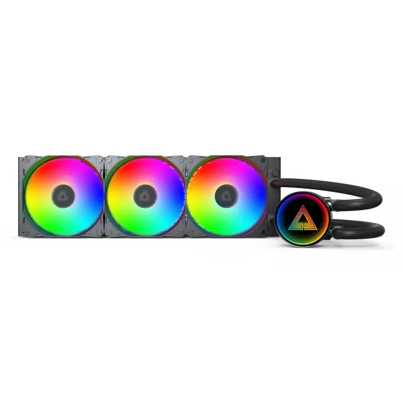 Montech LightFlow ARGB 360 Processor All-in-one liquid cooler 12 cm Black 1 pc(s)