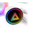 Montech LightFlow ARGB 360 Processor All-in-one liquid cooler 12 cm Black 1 pc(s)