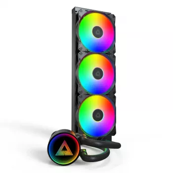 Montech LightFlow ARGB 360 Processor All-in-one liquid cooler 12 cm Black 1 pc(s)