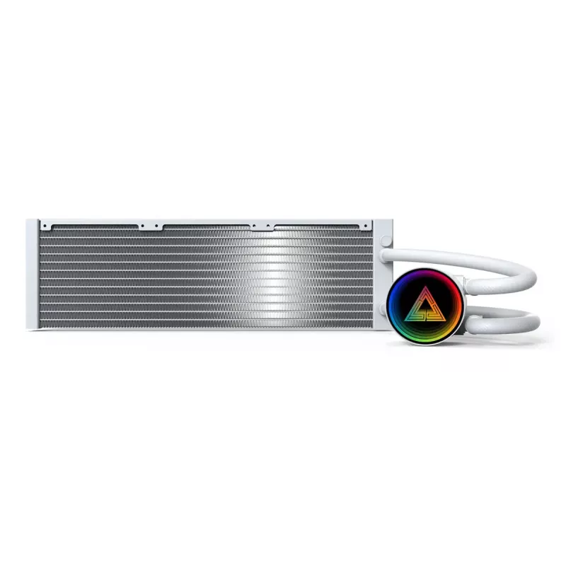 Montech LightFlow ARGB 360 Processor All-in-one liquid cooler 12 cm White 1 pc(s)
