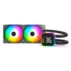 Montech HyperFlow Digital 240 Processor All-in-one liquid cooler 12 cm Black 1 pc(s)