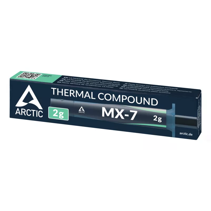 Thermal paste Arctic MX-7 heat sink compound, thermal interface material for CPUs and GPUs
