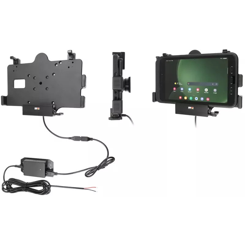 Active holder for Tablet/UMPC Brodit 713387, black, for car and indoor use