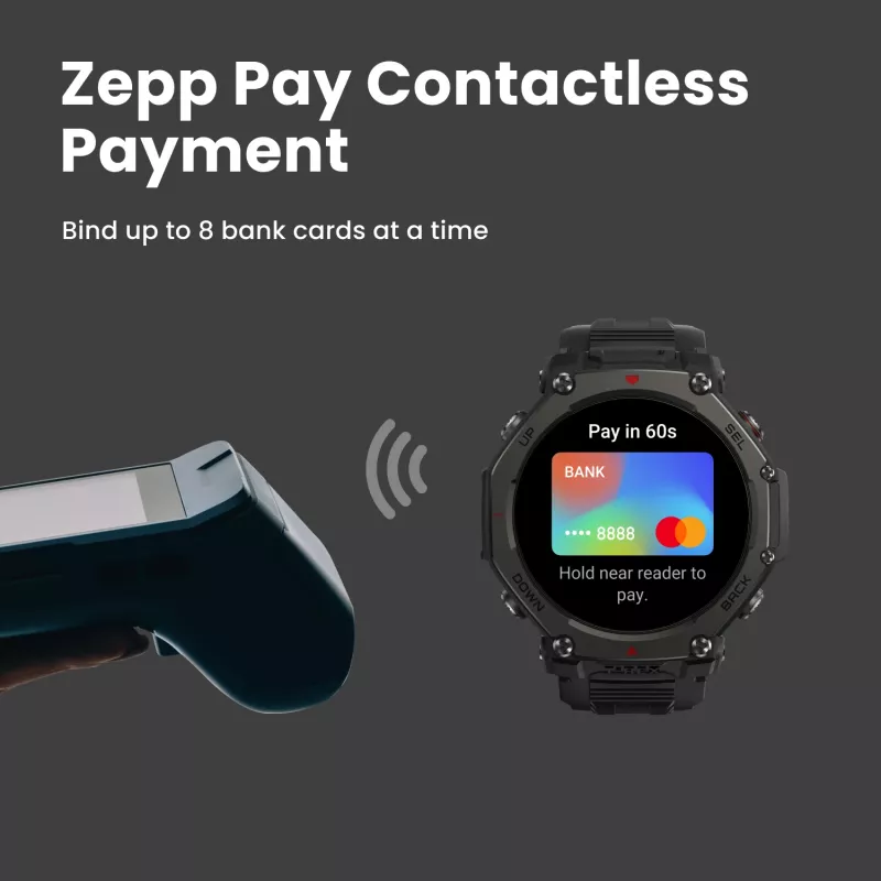 Smartwatch Amazfit T-Rex 3 Pro AMOLED 1.5 inch GPS Wi-Fi 700 mAh