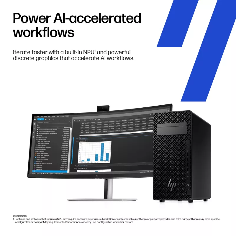 Computer HP Z2 G1i Workstation Tower Ultra 9-285K 64GB 1TB SSD NVIDIA Windows 11 Pro