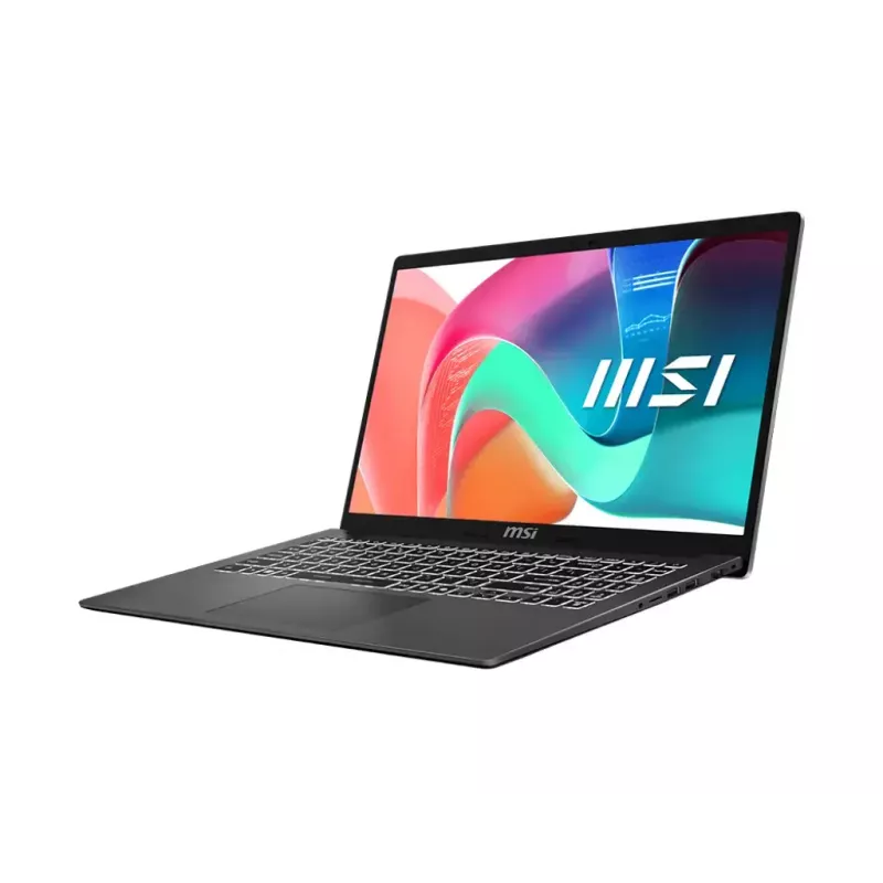 Laptop MSI Modern 15 F13MG-471NL — 15.6 inch Full HD, Intel Core i5-1334U, 16 GB RAM, 512 GB SSD, Intel Iris Xe, Windows 11 Home, Grey