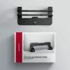 Axagon STND-VB Aluminum stand for vertical insertion of laptops sized 10 inch–17.3 inch. Adjustable slot width 9.5–25.5 mm. Black version.