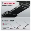 Laptop stand AXAGON STND-LRB — aluminium, 360° rotation, for 10 inch–17.3 inch, adjustable height up to 26 cm, tilt 0–180°, black