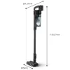 Philips XC7163/01 stick vacuum/electric broom 2-in-1 stick vacuum Battery Dry&wet Bagless 0.6 L Blue
