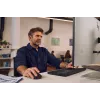 Keyboard and mouse combo HP Multi-device USB/Bluetooth PR585C with wrist rest, black, mouse included