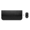 Keyboard and mouse combo HP Multi-device USB/Bluetooth PR585C with wrist rest, black, mouse included