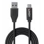 Lindy 36970 USB cable USB 3.2 Gen 2 (3.1 Gen 2) 0.5 m USB A USB C Black
