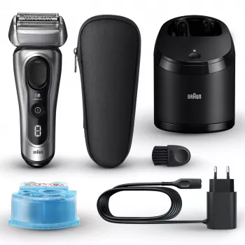 Electric shaver BRAUN Series 8 8567cc System wet & dry with charging/cleaning station