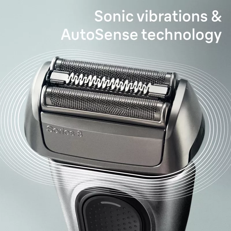 Electric shaver BRAUN Series 8 8567cc System wet & dry with charging/cleaning station