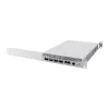 Network switch MikroTik CRS804-4DDQ-HRM — 10G Ethernet RJ-45 2 ports, console RJ-45, grey