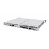 Network switch MikroTik CRS804-4DDQ-HRM — 10G Ethernet RJ-45 2 ports, console RJ-45, grey