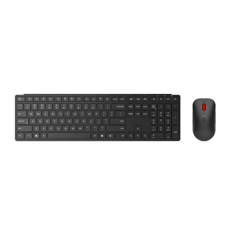 Lenovo Multi-Mode Pro Combo Keyboard and Mouse 6000-Lithuanian | Keyboard and Mouse Set | Wireless | Mouse included | Lithuanian | Bluetooth | Eclipse Black
