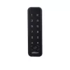 Access control reader DAHUA ASR2201A-D, black — 12 V DC, 1.7 W typical, 135×40×15 mm