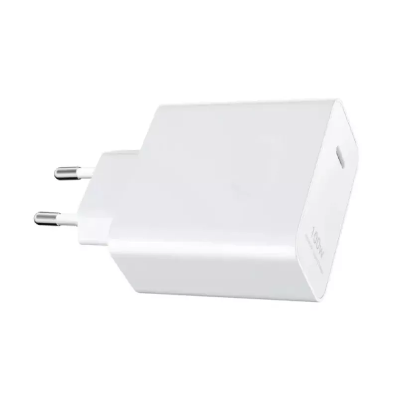 Honor 5503ABHA USB-C 100W Indoor Charger — White, AC Fast Charging for Smartphone, Tablet, Smartwatch, Headphones