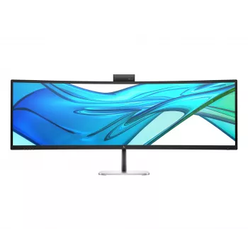 HP Series 5 Pro 49 inch DQHD Conferencing Monitor - 549pm, 124.5 cm (49 inch), 5120 x 1440 pixels, Dual QHD, LCD, 5 ms, Black