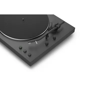 Belt-drive audio turntable Sony PS-LX3BT Automatic, Black, Bluetooth aptX/aptX-Adaptive/SBC, 430×367×118 mm