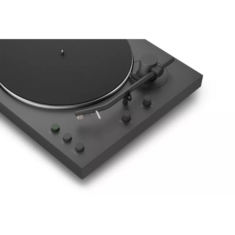 Belt-drive audio turntable Sony PS-LX3BT Automatic, Black, Bluetooth aptX/aptX-Adaptive/SBC, 430×367×118 mm