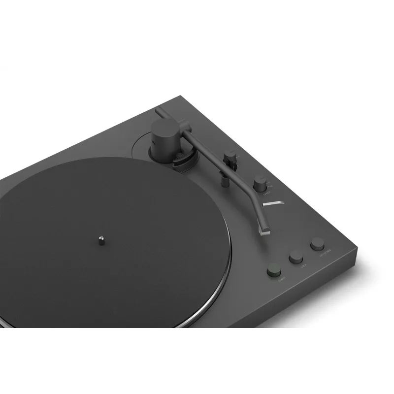 Belt-drive audio turntable Sony PS-LX3BT Automatic, Black, Bluetooth aptX/aptX-Adaptive/SBC, 430×367×118 mm