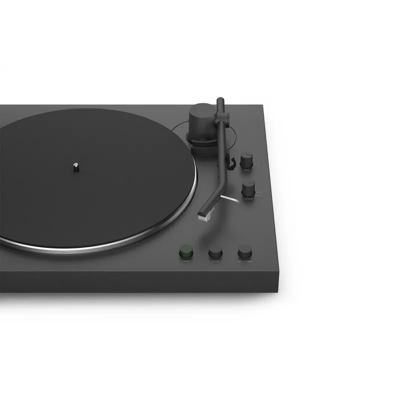Belt-drive audio turntable Sony PS-LX3BT Automatic, Black, Bluetooth aptX/aptX-Adaptive/SBC, 430×367×118 mm