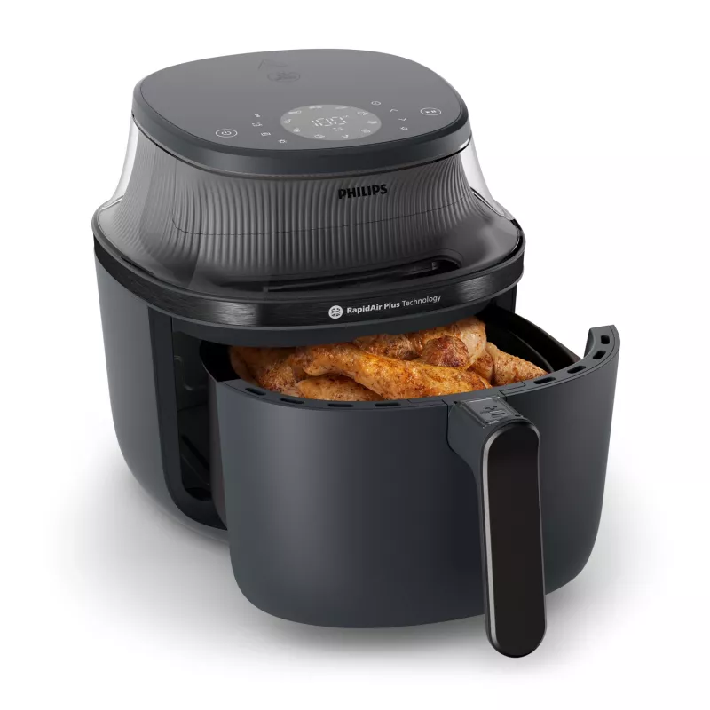 Hot air fryer Philips 3000 series NA330/00 — 6.2 L, 1700 W, touch LED, black