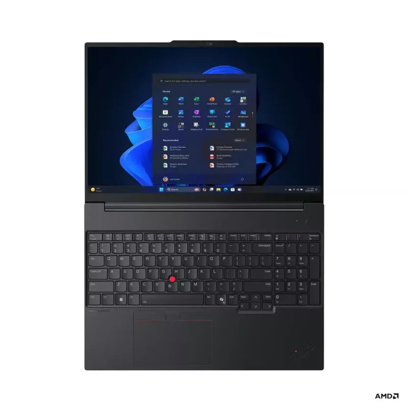 Lenovo ThinkPad E16 G3 AMD | Black | 16 inch | IPS | WUXGA | 1920 x 1200 pixels | Anti-glare | AMD Ryzen 7 | 250 | 16 GB | SODIMM DDR5 | Solid-state drive capacity 512 GB | AMD Radeon 780M Graphics | Windows 11 Pro | 802.11ax | Bluetooth version 5.3 | Keyboard language English | Keyboard backlit | Warranty 36 month(s) | Battery warranty 12 month(s)