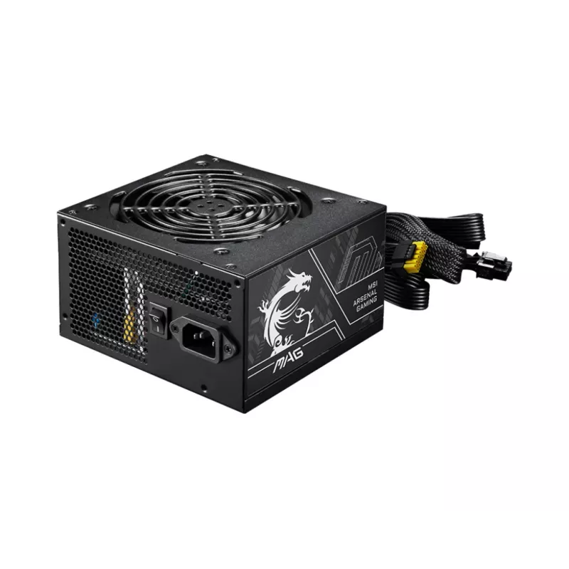 Power supply unit MSI MAG A650BN PCIE5 II 650W 20+4 pin ATX 80 PLUS Bronze Black
