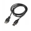 LANBERG USB-A to USB-A Cable 2.0, Male to Female, 1.8 m, black