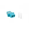 LANBERG fiber optic adapter MM LC/UPC duplex OM3