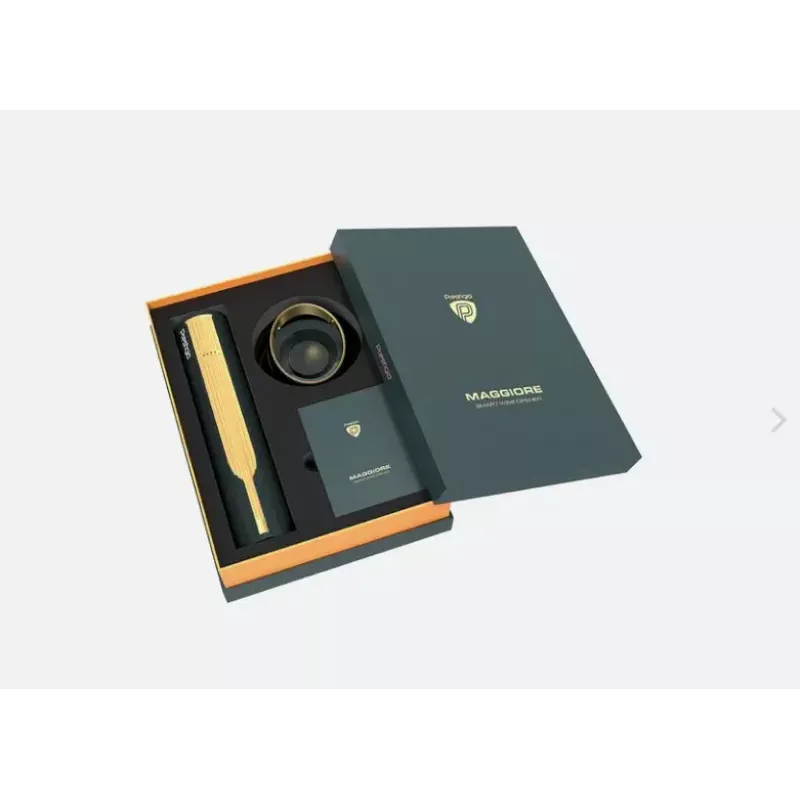 Electric wine opener Prestigio PWO104GD, Black/Gold, height 228 mm, weight 350 g