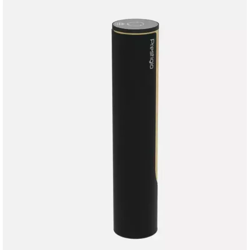 Electric wine opener Prestigio PWO104GD, Black/Gold, height 228 mm, weight 350 g