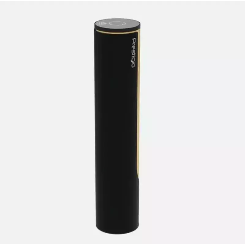 Electric wine opener Prestigio PWO104GD, Black/Gold, height 228 mm, weight 350 g