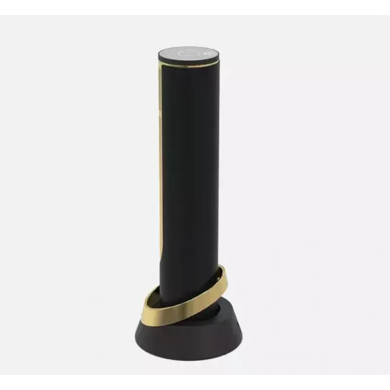 Electric wine opener Prestigio PWO104GD, Black/Gold, height 228 mm, weight 350 g