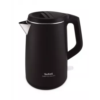 Tefal KO3718 electric kettle 1.5 L 2400 W Black, Stainless steel