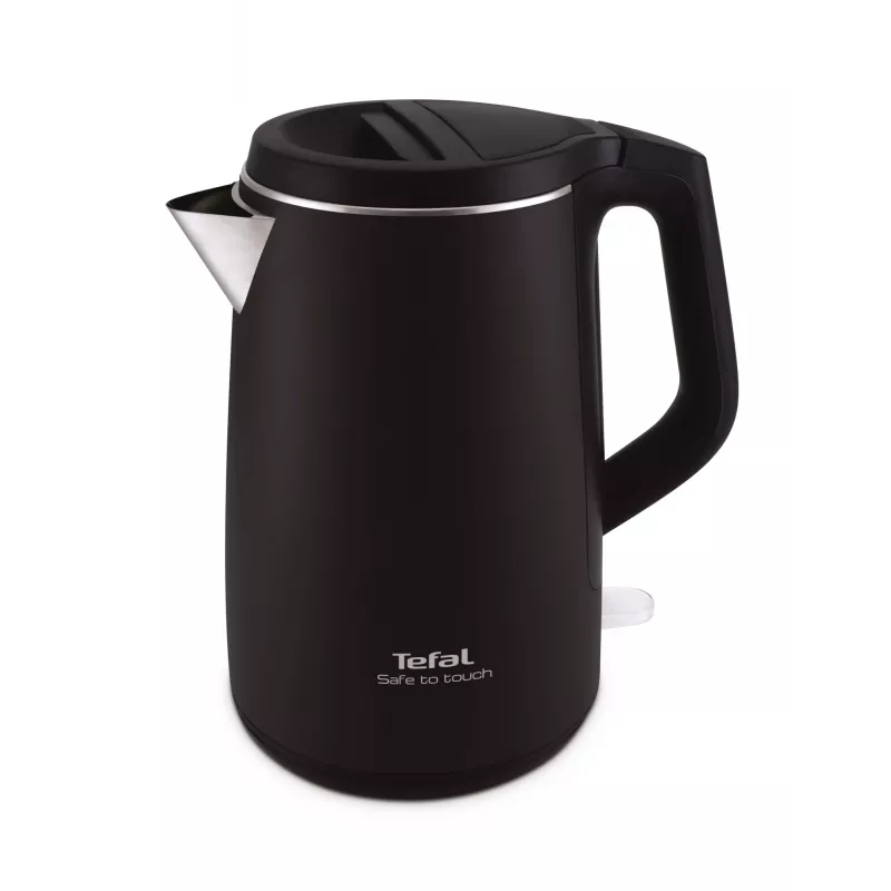 Tefal KO3718 electric kettle 1.5 L 2400 W Black, Stainless steel