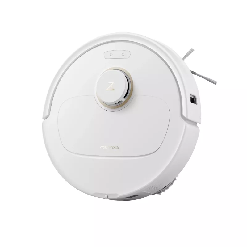 Robot vacuum cleaner Roborock Qrevo C Pro — white, 0.325 L dust bin, 180 min runtime, Li-Ion 5200 mAh, round shape