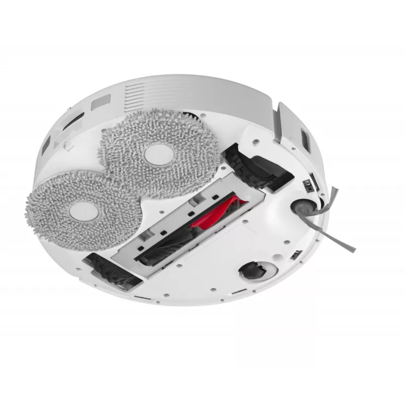 Robot vacuum cleaner Roborock Qrevo C Pro — white, 0.325 L dust bin, 180 min runtime, Li-Ion 5200 mAh, round shape